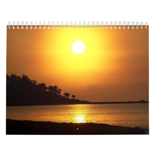 Memories of Mexico Beach Vacation Calendar Kalender (Hoes)