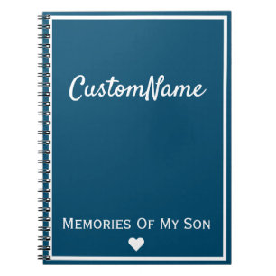 Memories of My Son Journal Notitieboek