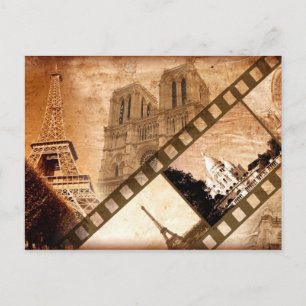 Memories of Paris Post Card Briefkaart