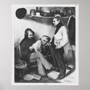 Memories of Sainte-Pelagieillustration Poster