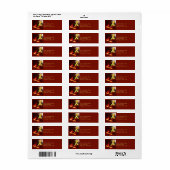 Memories Retouradreslabels Etiket (Full Sheet)