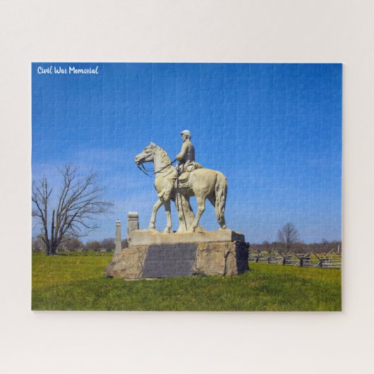 Memories uit de Amerikaanse burgeroorlog Legpuzzel (Horizontaal)