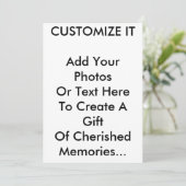 Memories Uitnodiging (Staand voorkant)