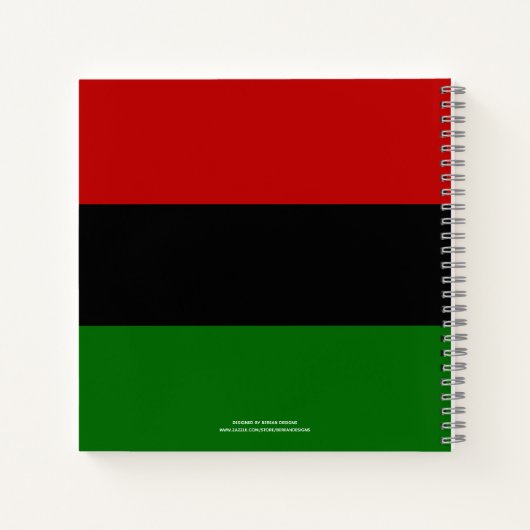 Memories van de moderne HABARI GANI-familie Foto K Notitieboek (Achterkant)