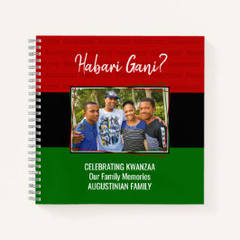 Memories van de moderne HABARI GANI-familie Foto K Notitieboek