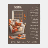 Memories woven in warmth fleece blanket (Voorkant)