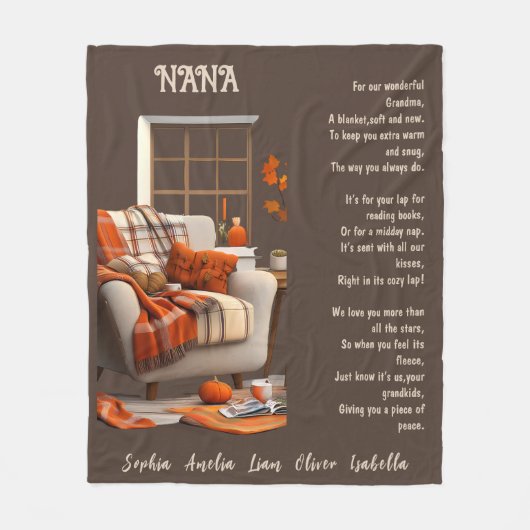 Memories woven in warmth fleece blanket (Voorkant)