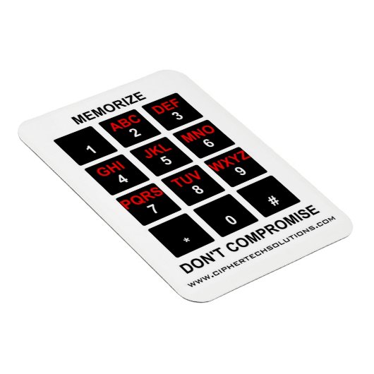 Memorize Geen compromis Magneet (Rechterzijde)