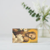 Memorize van St. Joseph Prayer Card Visitekaartje (Staand voorkant)