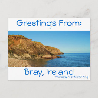 memory 1 187, Bray, Ireland, Greetings From:, P... Briefkaart