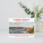 memory 2 078, Kyleakin Harbour, Fotografie door .. Briefkaart (Staand voorkant)
