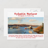 memory 2 078, Kyleakin Harbour, Fotografie door .. Briefkaart (Voorkant / Achterkant)