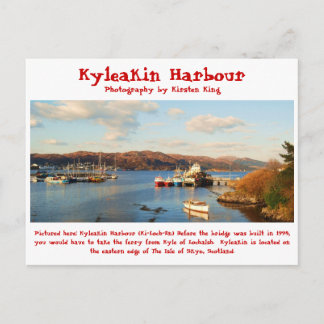 memory 2 078, Kyleakin Harbour, Fotografie door .. Briefkaart