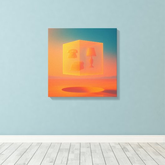 Memory Construct Canvas Afdruk (Insitu (Houten vloer))