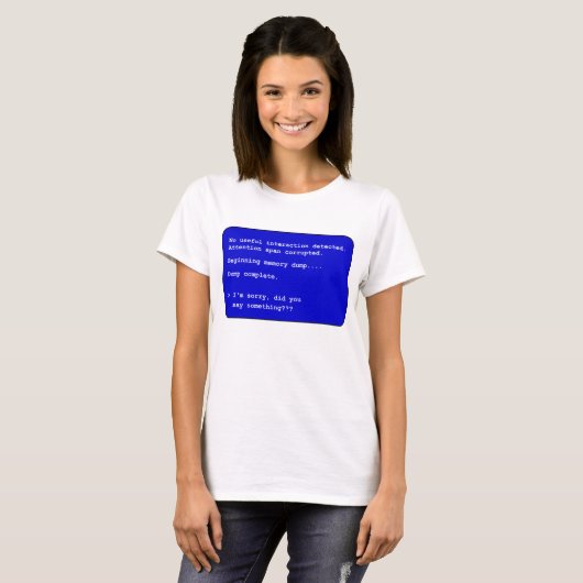 Memory Dump - Vrouwen T-shirt (Voorkant volledig)