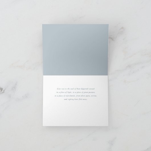 Memory eternal sympathie card kaart (Binnen)