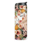 Memory Funeral Wildflower Memorial Thermosbeker (Gedraaid links)