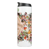 Memory Funeral Wildflower Memorial Thermosbeker (Geroteerd rechts)