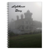 Memory Journal Book Travel Lighthouse Nota Notitieboek (Voorkant)