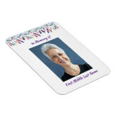 Memory Keepsake Feathers Boho Tribal Native Magneet (Rechterzijde)