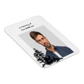 Memory Keepsake Mannelijke herten Magneet (Rechterzijde)