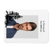 Memory Keepsake Mannelijke herten Magneet (Horizontaal)