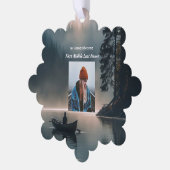  Memory Keepsake Wilderness Lake Canoe Ornament Kaart (Links)