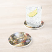 Memory Lane I Zandsteen Onderzetter (Zijkant)