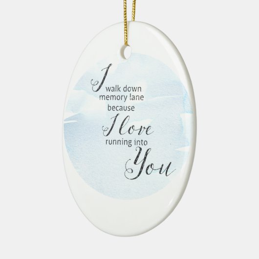 Memory Lane Keramisch Ornament (Links)