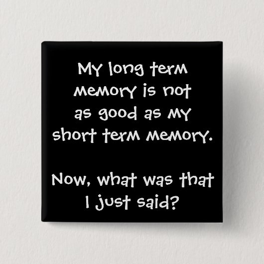 Memory Lapse Button (Voorkant)