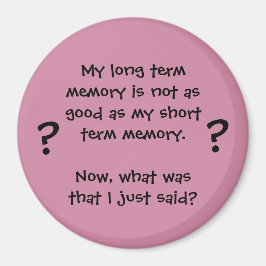 Memory Lapse Magnet