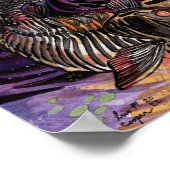 Memory Maps herfst Vibes Koi Skeleton Reflections Poster (Hoek)