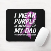 Memory of Dad Wear Purple Overdose Awareness Muismat (Met muis)