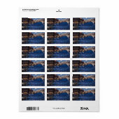 Memory of Venice, Rialto Bridge, 1904 by Kandinsky Etiket (Full Sheet)