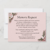 Memory Request Enclosure - Pink Roses & Doves (Voorkant)