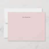 Memory Request Enclosure - Pink Roses & Doves (Achterkant)