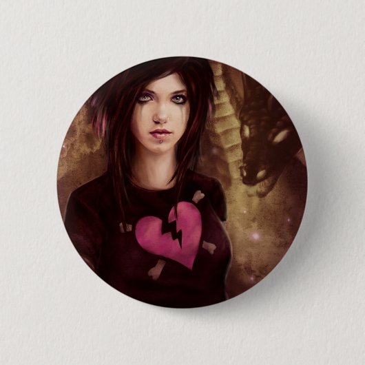 Memory's Wake Hoesje Art Ronde Button 5,7 Cm (Voorkant)
