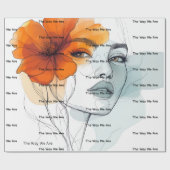 MemoryUs Cadeaupapier – The Way We Are Design (Vlak)