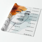 MemoryUs Cadeaupapier – The Way We Are Design (Uitgerold)