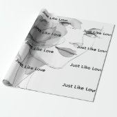 MemoryUs-cadeauverpakking – net als liefdesontwerp Cadeaupapier (Uitgerold)