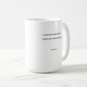 MemoryUs “De ruimte die we eren” Lyrics koffiemok (Voorkant rechts)