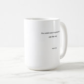 MemoryUs – “Just Like Love” Lyrics Coffee Mug Koffiemok (Voorkant rechts)