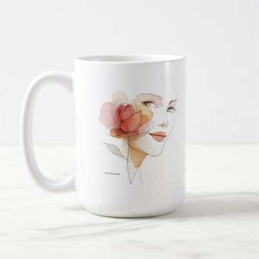 MemoryUs – “Just Like Love” Lyrics Coffee Mug Koffiemok (Links)