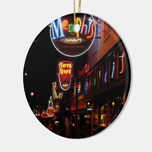 Memphare op de boom keramisch ornament (Links)