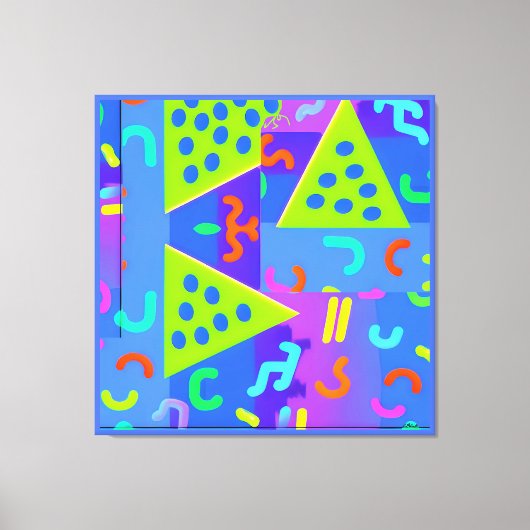 Mempherciser Machinations Canvas Afdruk (Voorkant)