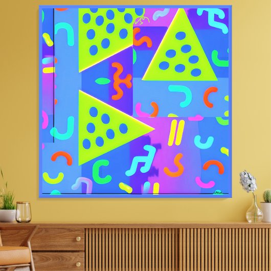 Mempherciser Machinations Canvas Afdruk (Insitu (Woonkamer))