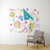 Memphis #80 Groot Wandkleed (In Situ (horizontaal))