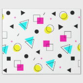 Memphis 80-inch Design Wrapping Paper Cadeaupapier (Vlak)