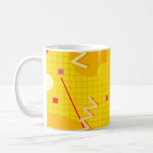 Memphis #81 koffiemok (Links)