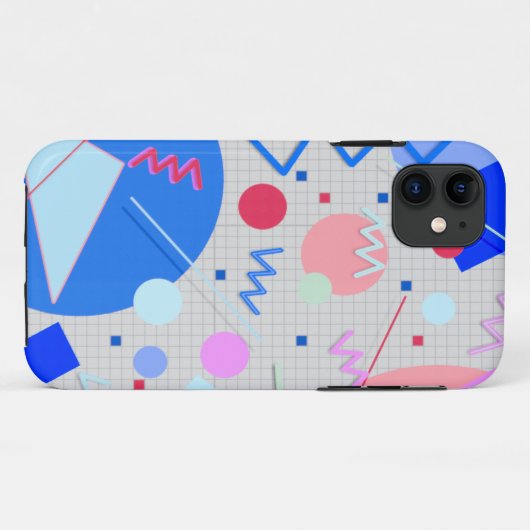 Memphis #82 Case-Mate iPhone case (Achterkant (horizontaal))